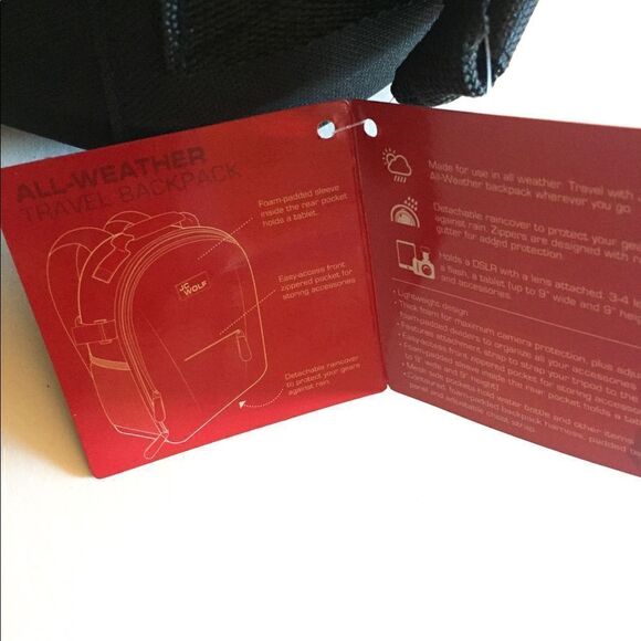 JC Wolf All Weather Travel Backpack - Picture 6 of 8